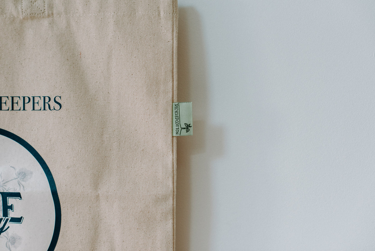 Eshe Honey 100% Re-Cycled Cotton Tote Bag