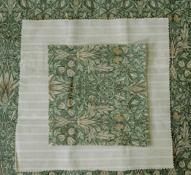 Beeswax Food Wrap | 3 Pieces | William Morris | Snakeshead Forest