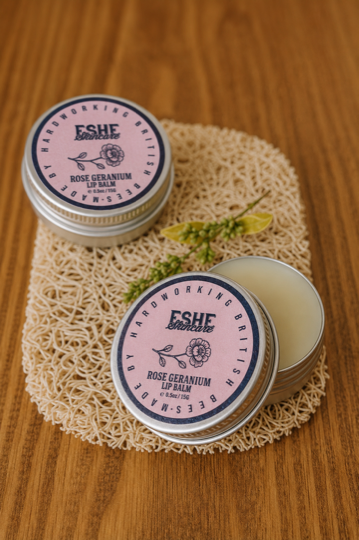 Rose Geranium Lip Balm