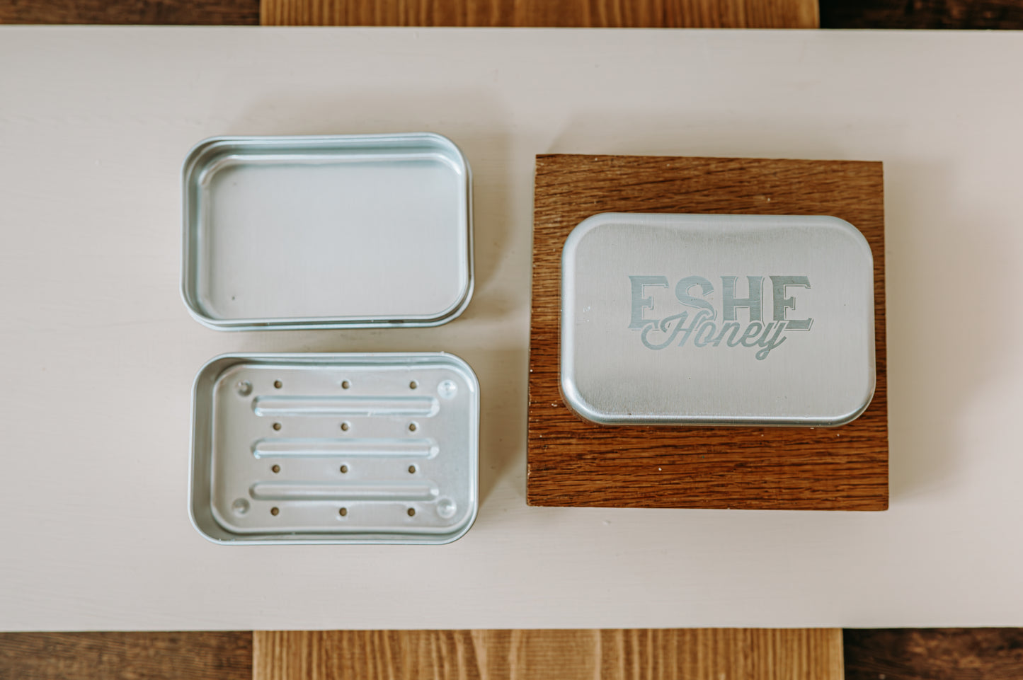 Eshe Honey Soap & Shampoo Bar Travel Tin