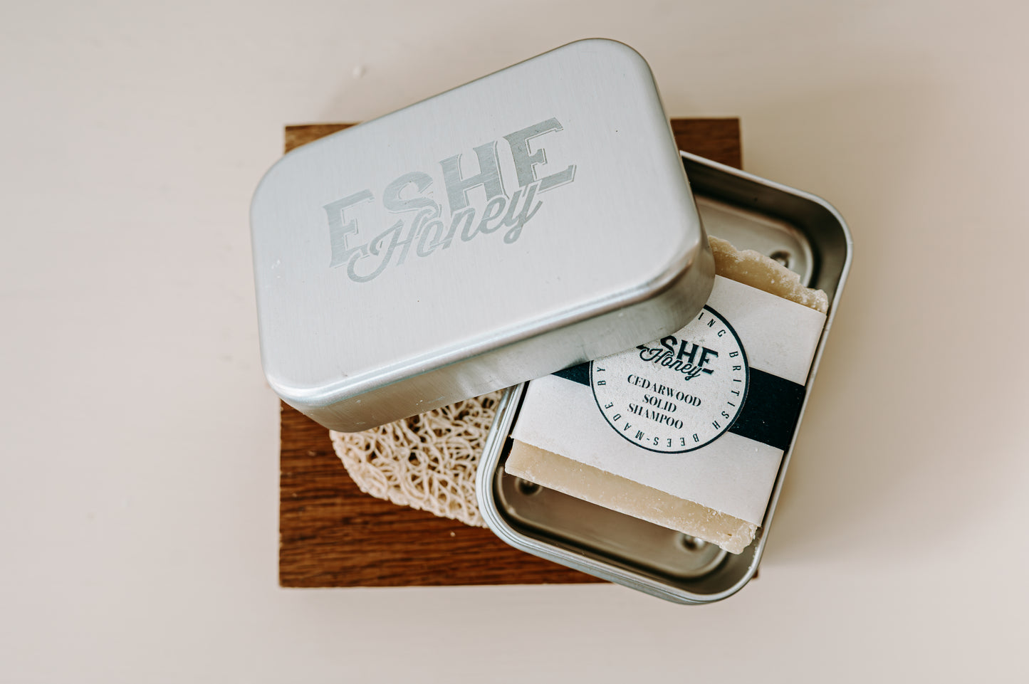 Eshe Honey Soap & Shampoo Bar Travel Tin