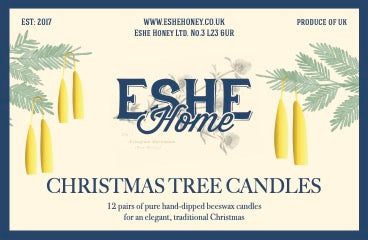Pure Beeswax Christmas Tree Candles