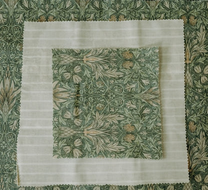Beeswax Food Wrap | 3 Pieces | William Morris | Snakeshead Forest
