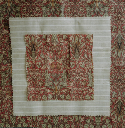Beeswax Food Wrap | 3 Pieces | William Morris | Snakeshead Wine