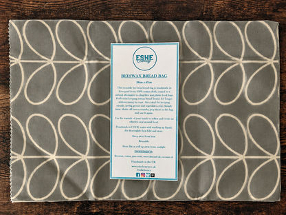 Beeswax Bread Bag | Grey