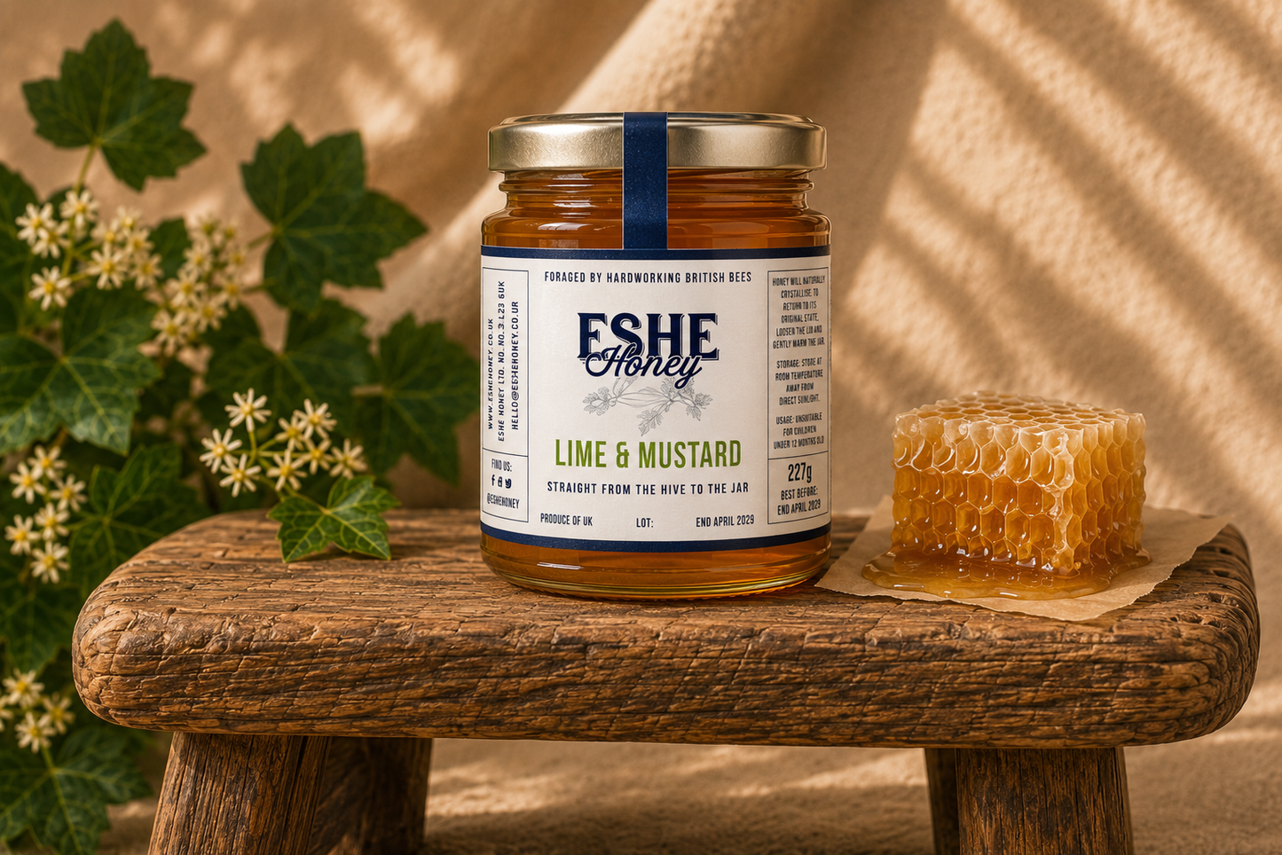 Lime & Mustard Honey