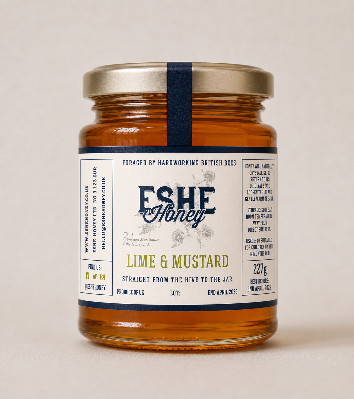 Lime & Mustard Honey