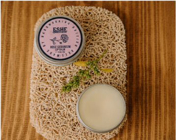 Rose Geranium Lip Balm