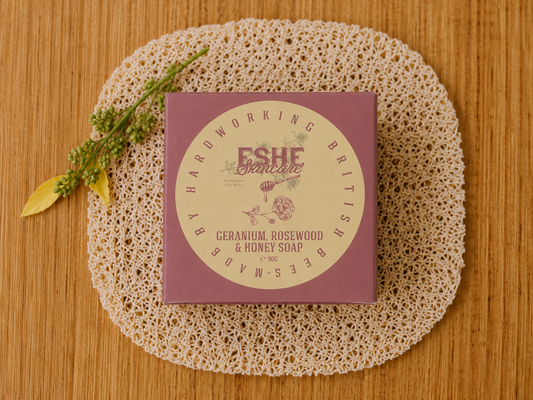 Geranium, Rosewood & Honey Soap
